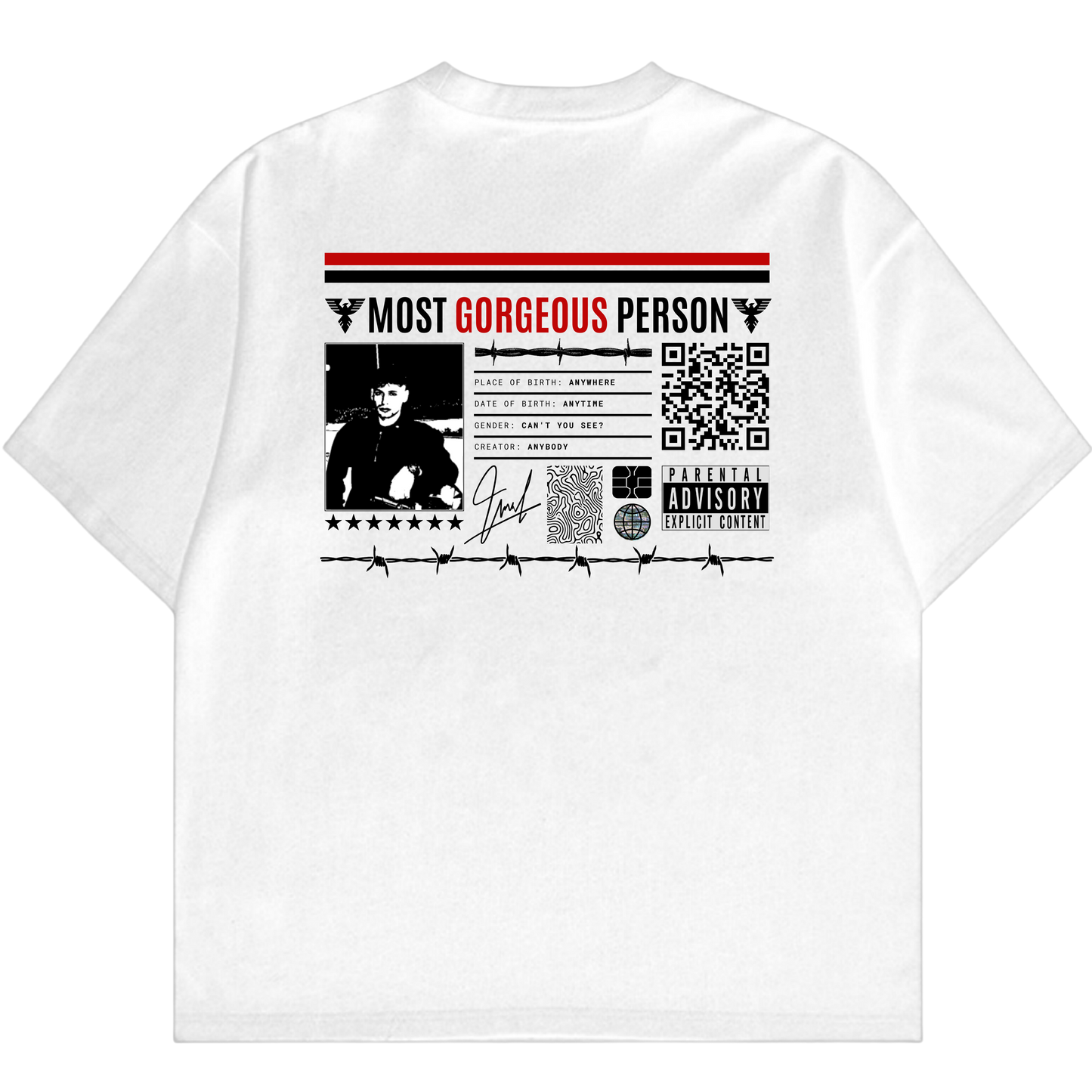CODALY™ Kişiye Özel QR Tasarım T-shirt #2