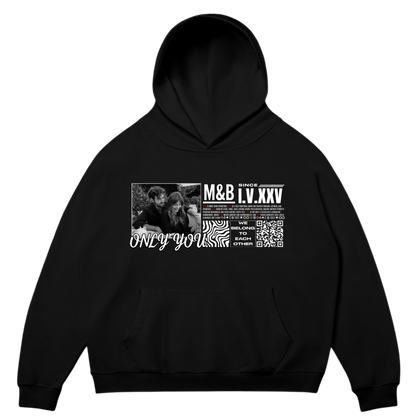 CODALY™ Kişiye Özel QR Tasarım Hoodie #1