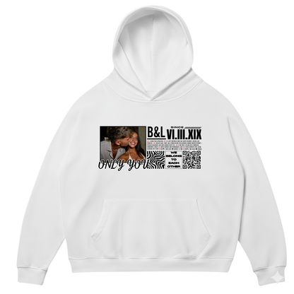 CODALY™ Kişiye Özel QR Tasarım Hoodie #1