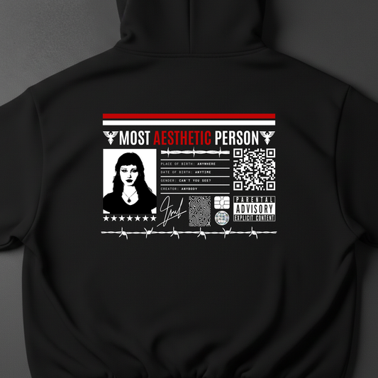 CODALY™ Kişiye Özel QR Tasarım Hoodie #2