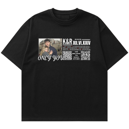 CODALY™ Kişiye Özel QR Tasarım T-shirt #1