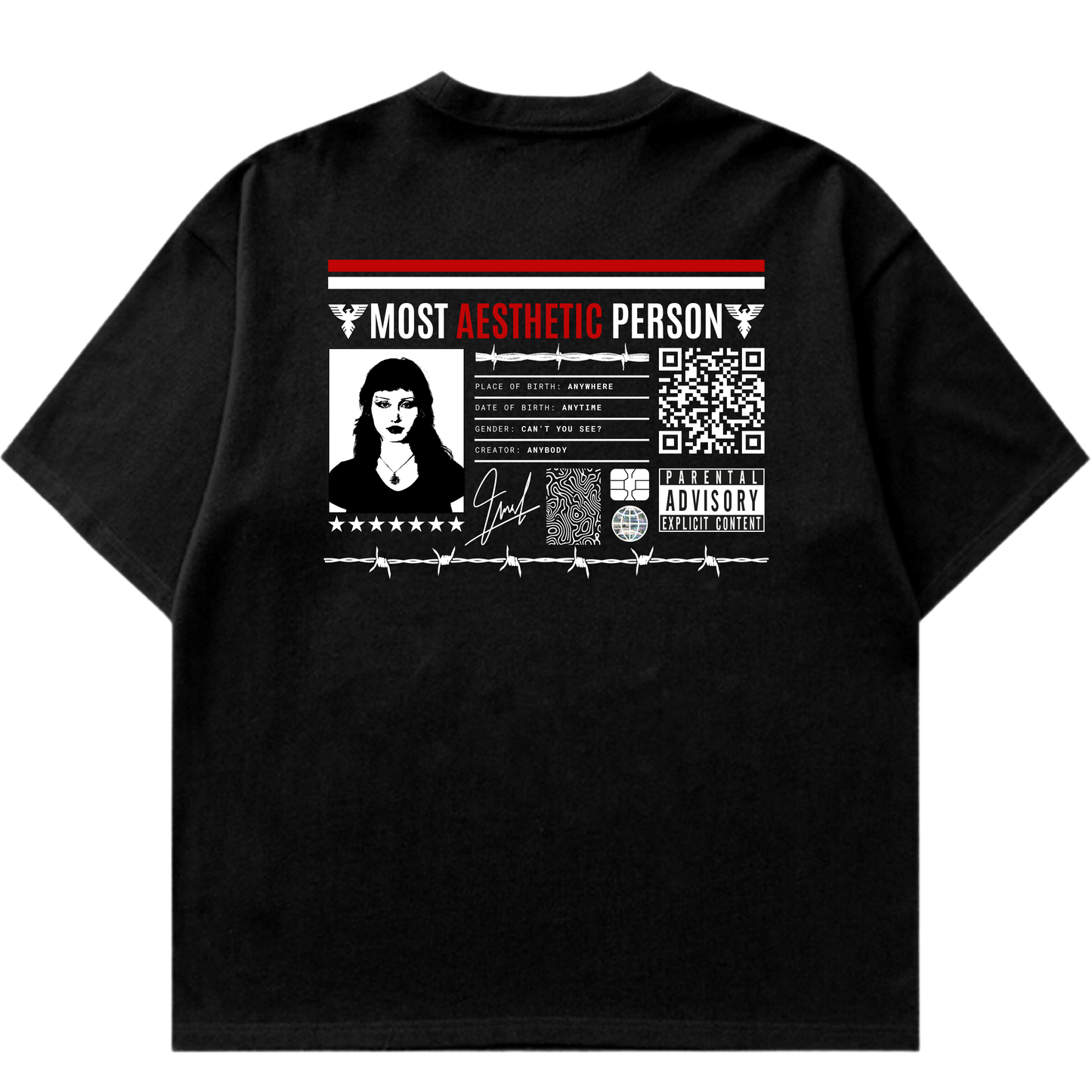 CODALY™ Kişiye Özel QR Tasarım T-shirt #2